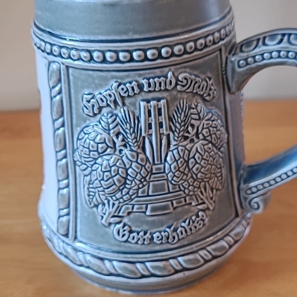 VINTAGE 1987 German Wandertage (Hiking Day) Nemmenich Stein Tankard - Picture 9 of 16